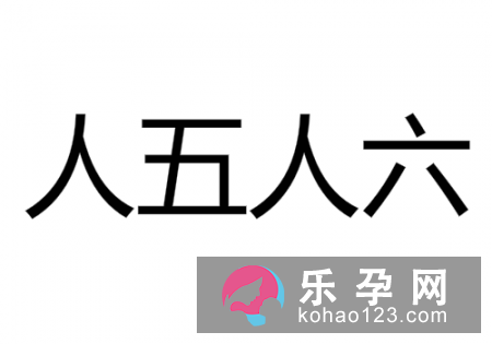 十一个人站两行打一成语 人五人六是什么意思