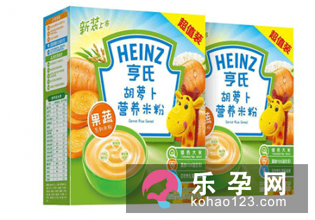 亨氏米粉含糖吗 含奶吗